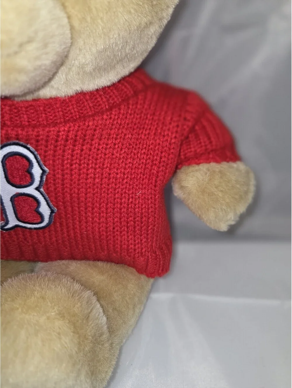 MLB Official Boston Red Sox Teddy Bear Plush Furry Stuffed Toy SC2